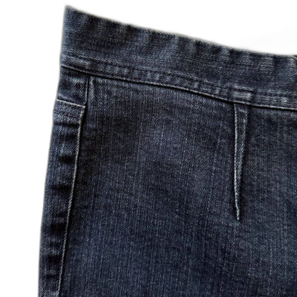 Theory Dark Wash Black Skinny Jeans View 3